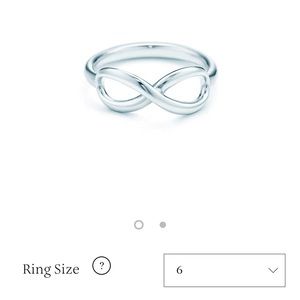Tiffany & Co. Infinity ring